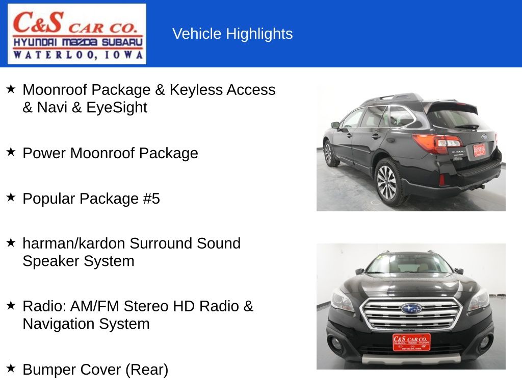 2015 Subaru Outback