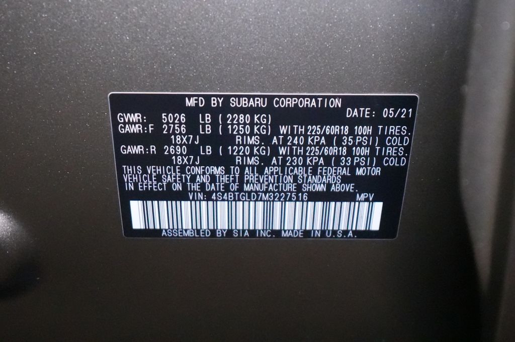 2021 Subaru Outback