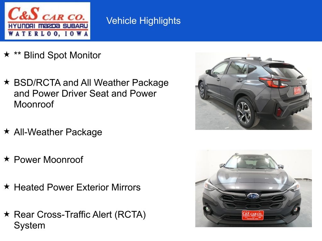 2026 Subaru Crosstrek