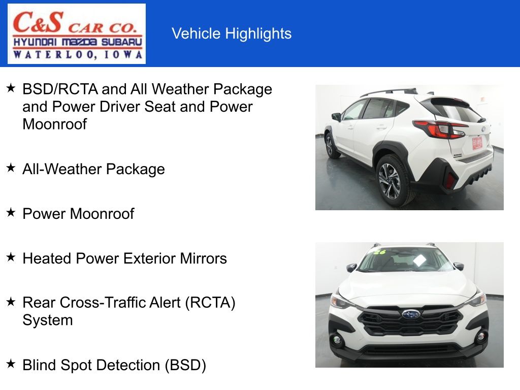 2026 Subaru Crosstrek