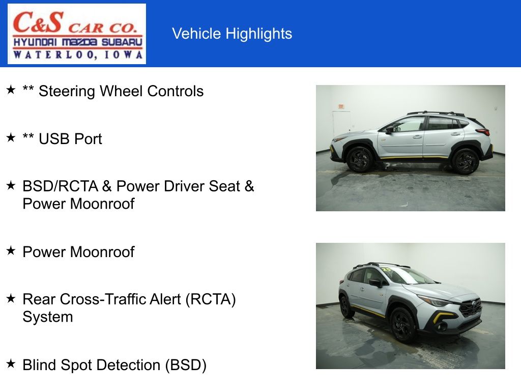 2025 Subaru Crosstrek