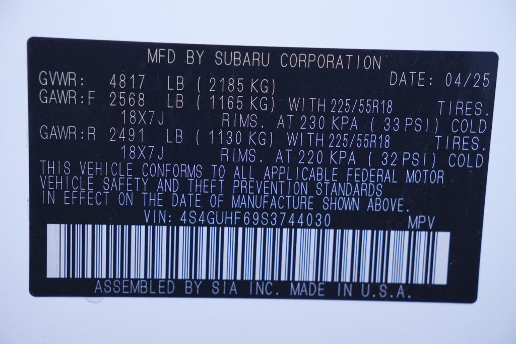 2025 Subaru Crosstrek