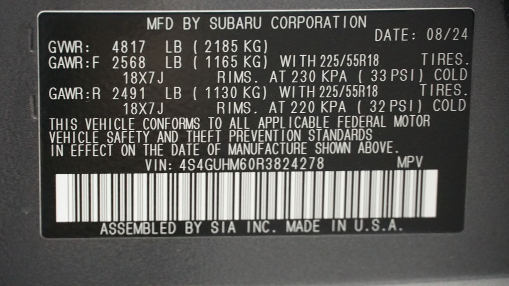 2024 Subaru Crosstrek