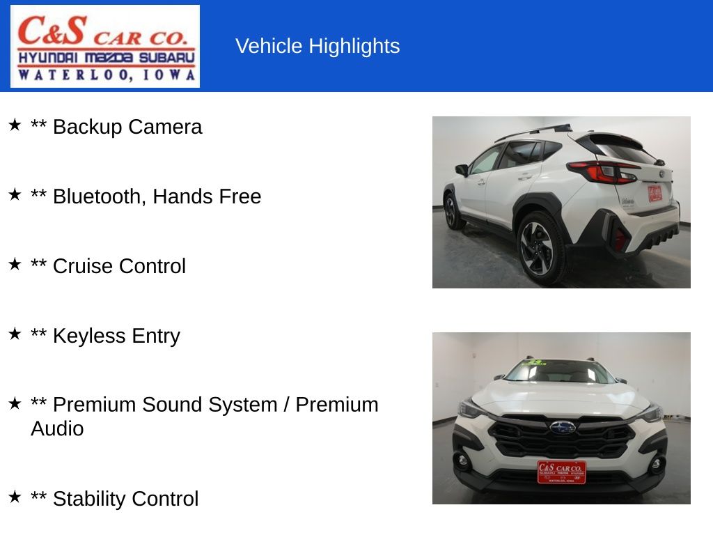 2024 Subaru Crosstrek