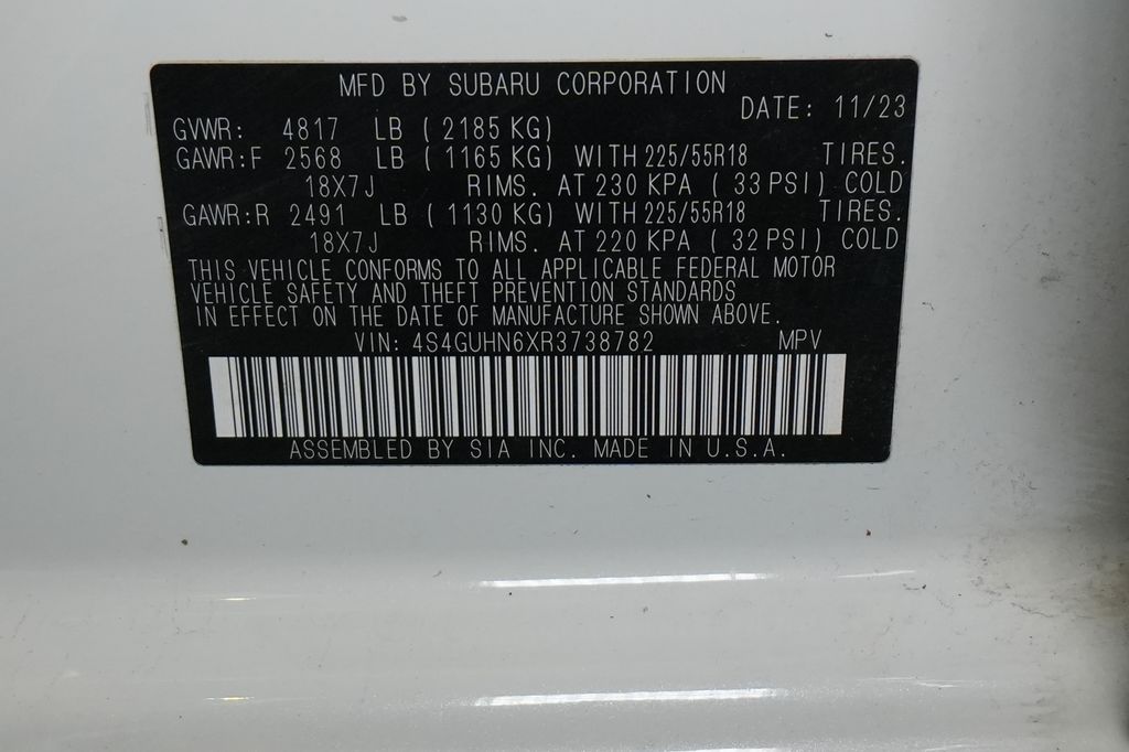 2024 Subaru Crosstrek