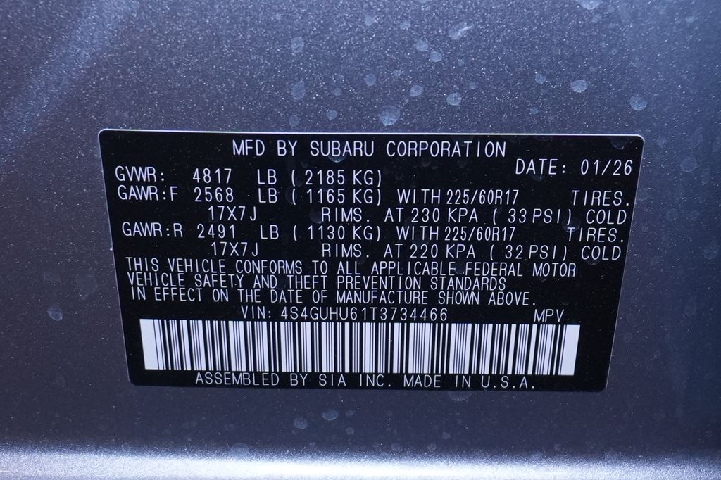 2026 Subaru Crosstrek