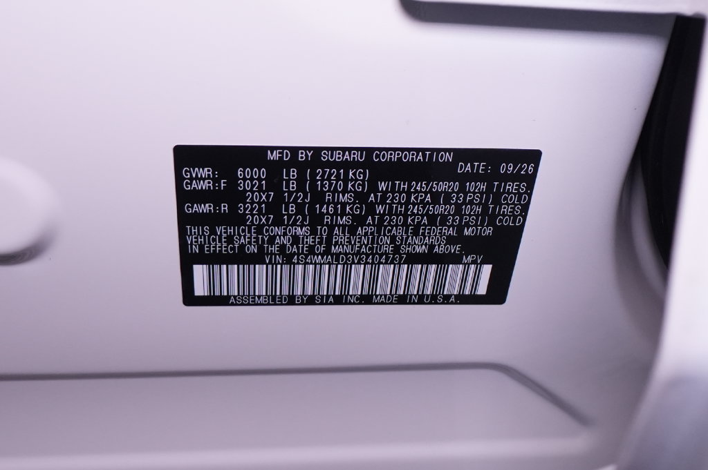 2027 Subaru Ascent