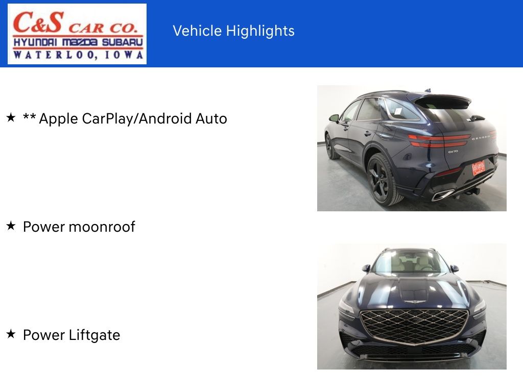 2026 Genesis GV70