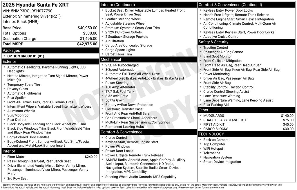2025 Hyundai Santa Fe