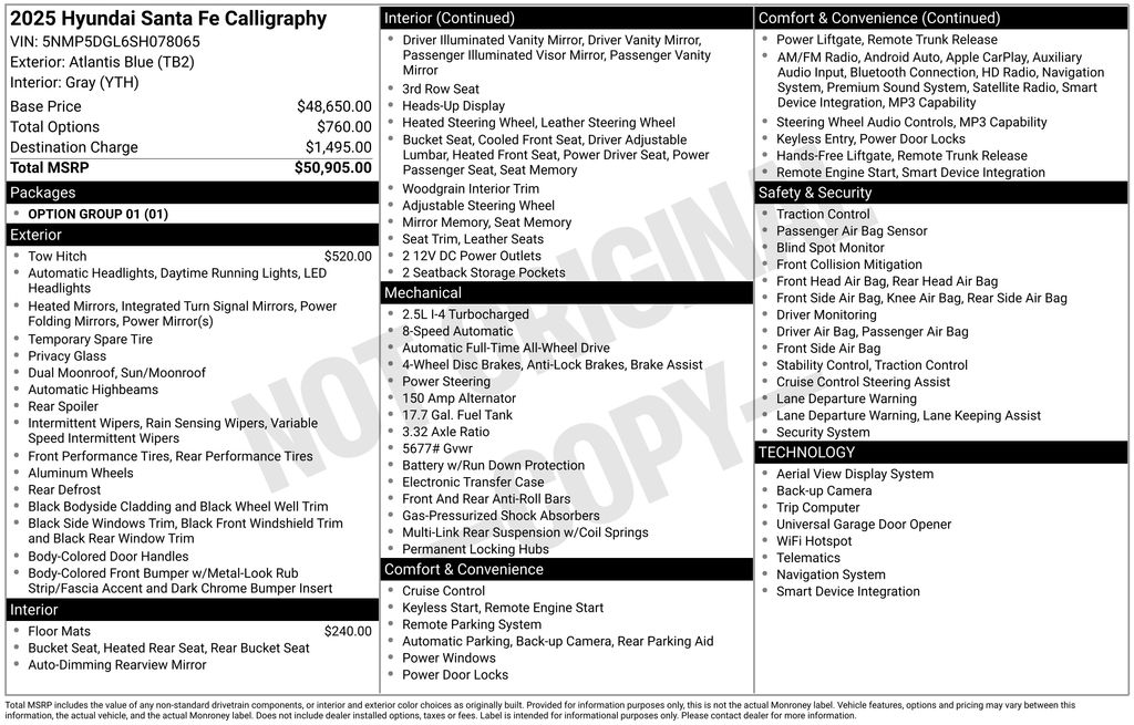2025 Hyundai Santa Fe