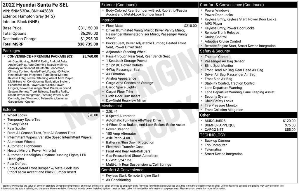 2022 Hyundai Santa Fe
