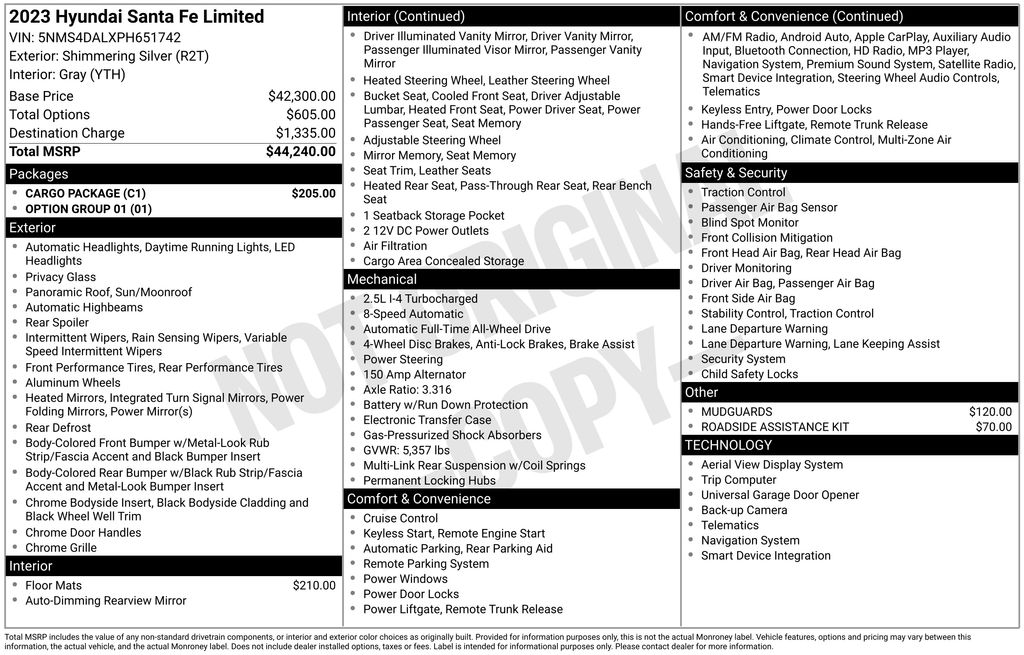 2023 Hyundai Santa Fe