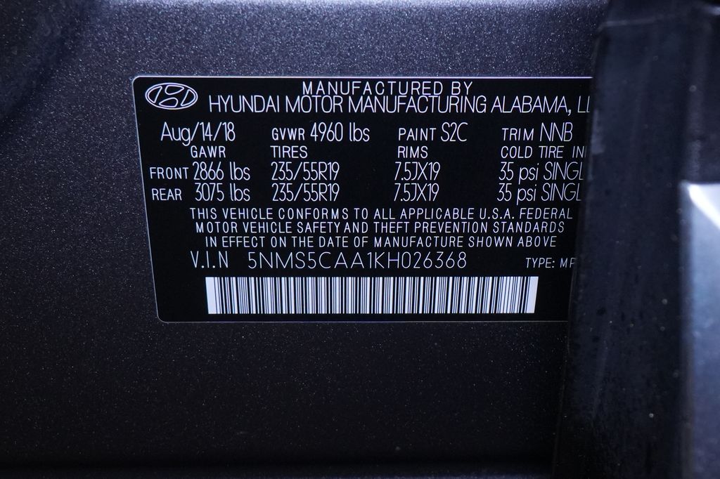 2019 Hyundai Santa Fe