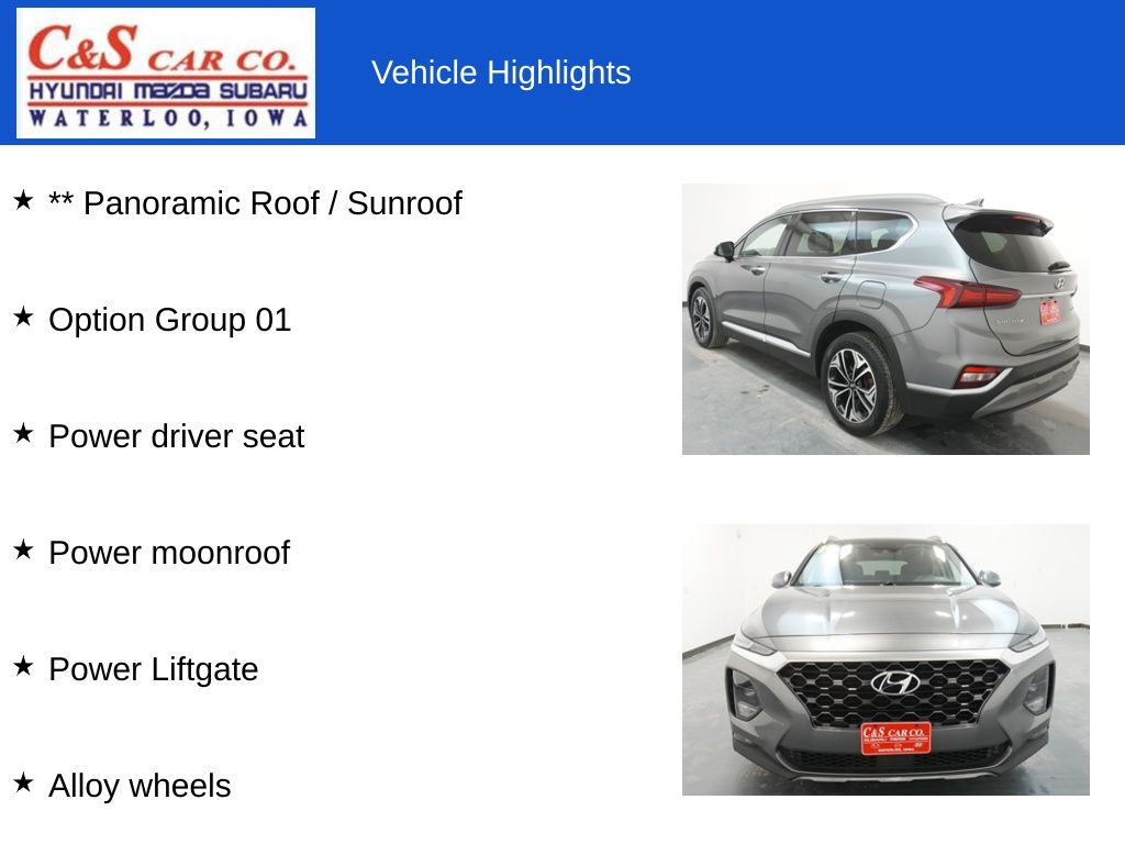 2019 Hyundai Santa Fe