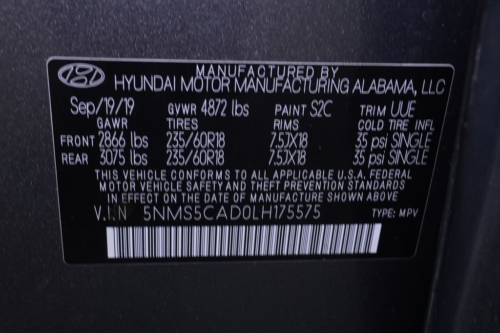 2020 Hyundai Santa Fe