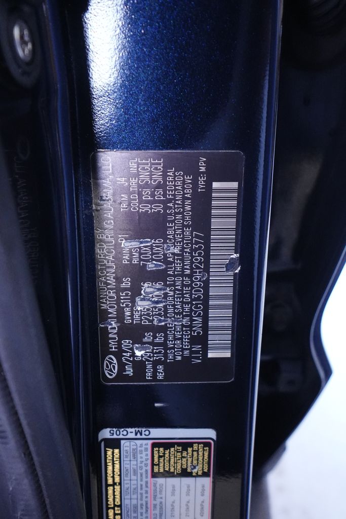 2009 Hyundai Santa Fe