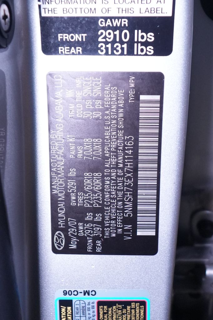2007 Hyundai Santa Fe