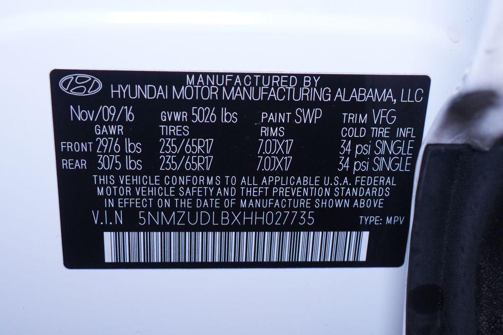 2017 Hyundai Santa Fe Sport