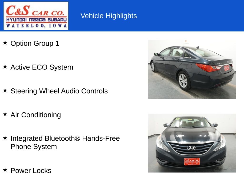 2012 Hyundai Sonata