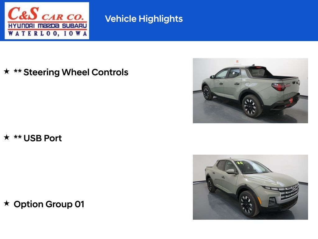 2025 Hyundai Santa Cruz