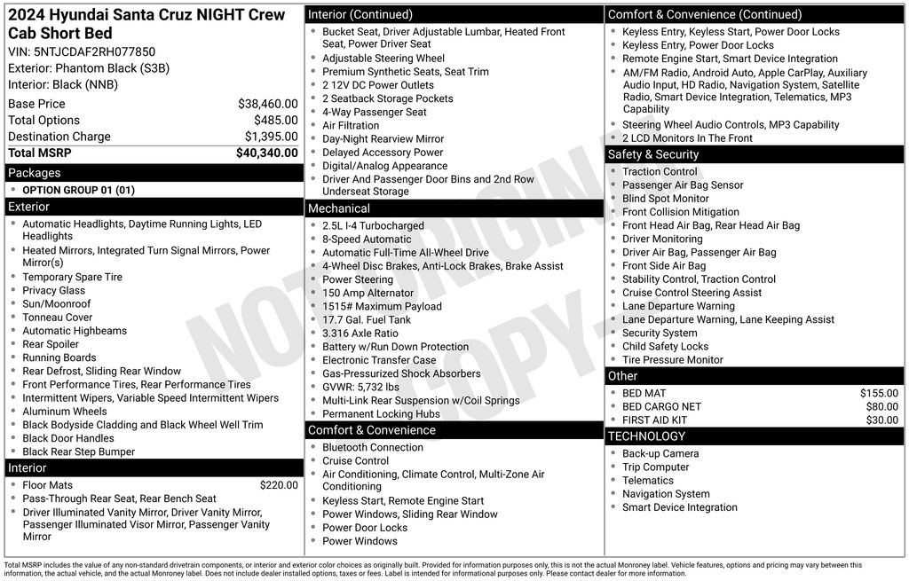2024 Hyundai Santa Cruz