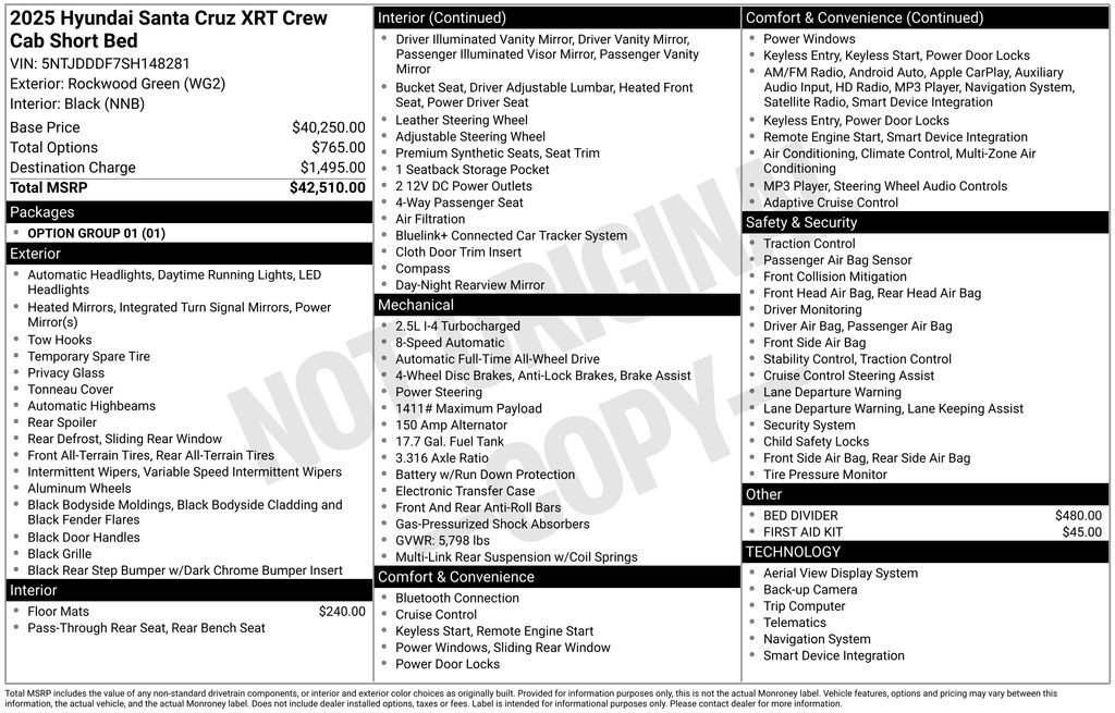 2025 Hyundai Santa Cruz