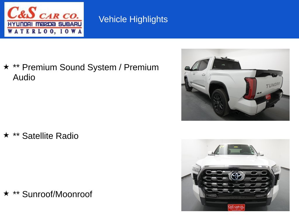 2024 Toyota Tundra Hybrid