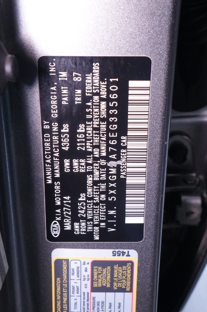 2014 Kia Optima