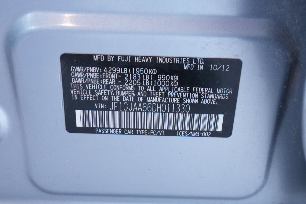 2013 Subaru Impreza