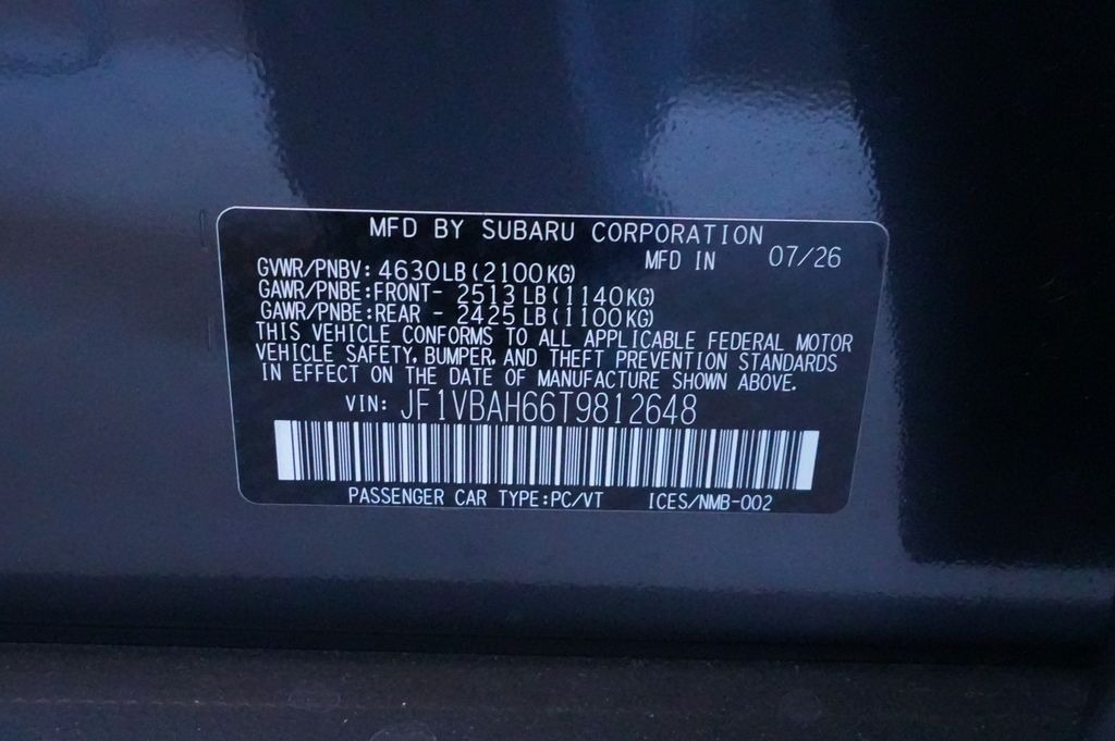 2026 Subaru WRX