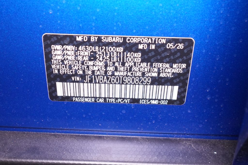 2026 Subaru WRX