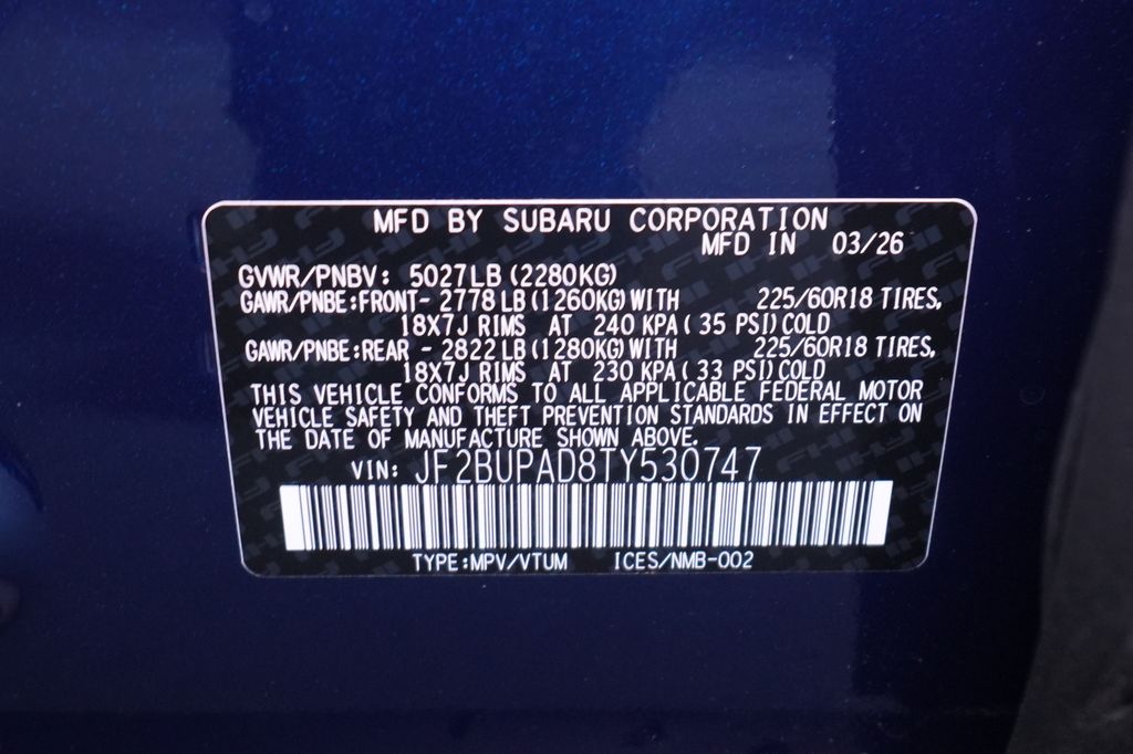 2026 Subaru Outback