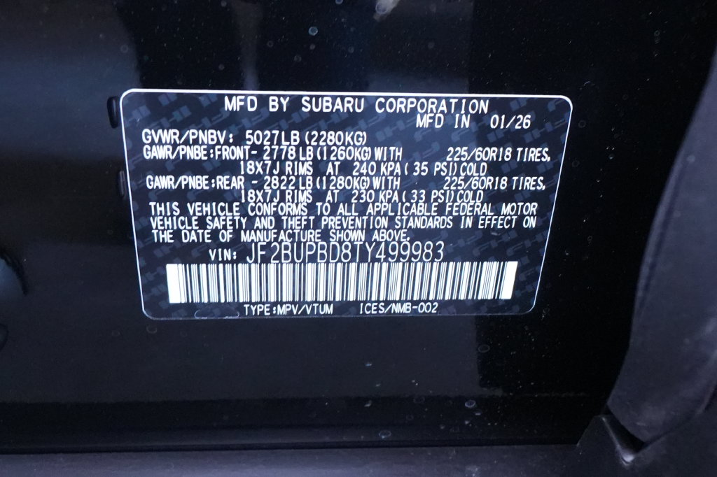 2026 Subaru Outback