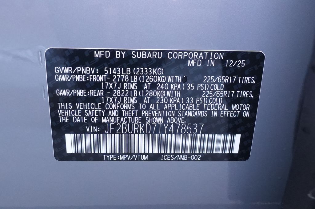 2026 Subaru Outback