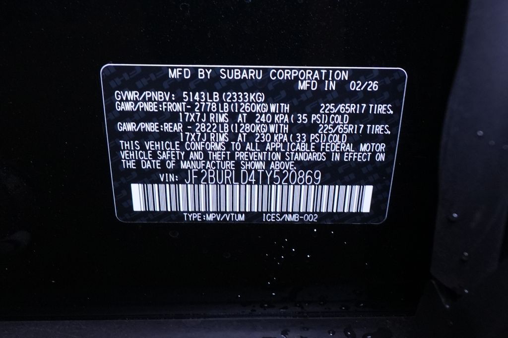 2026 Subaru Outback