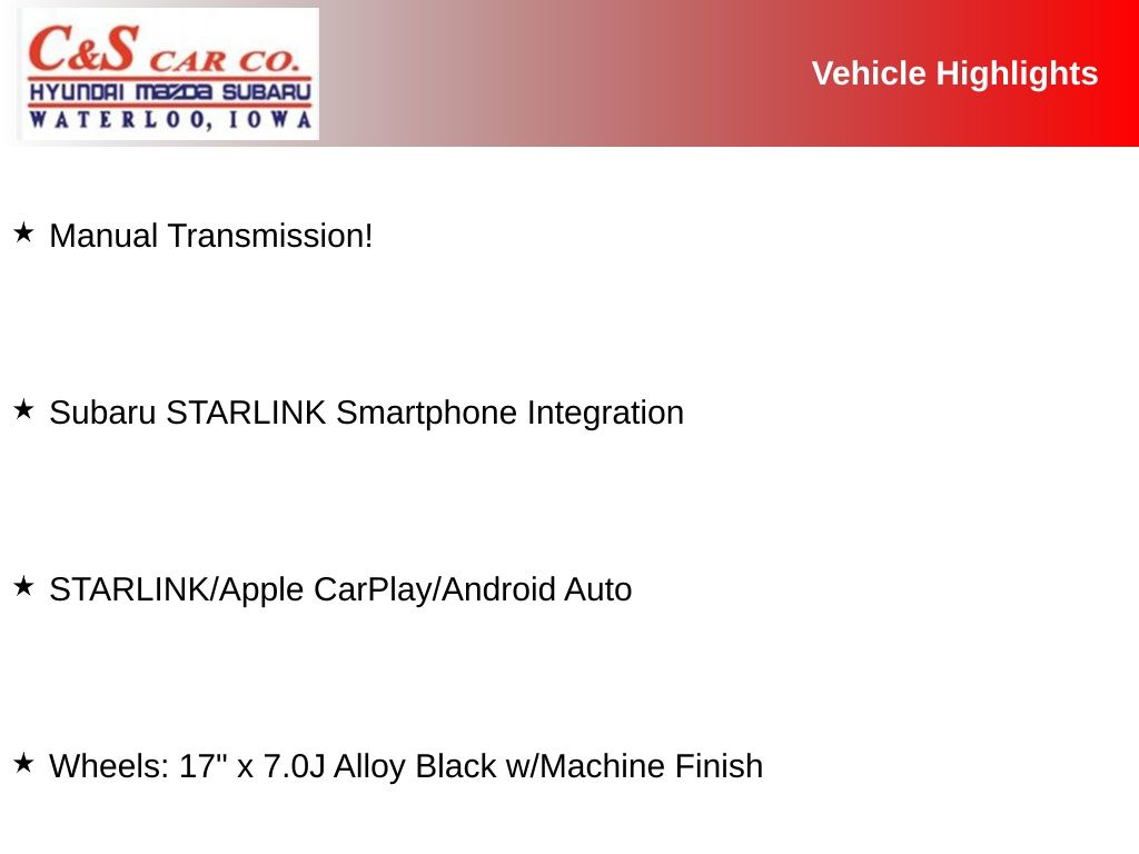 2022 Subaru Crosstrek