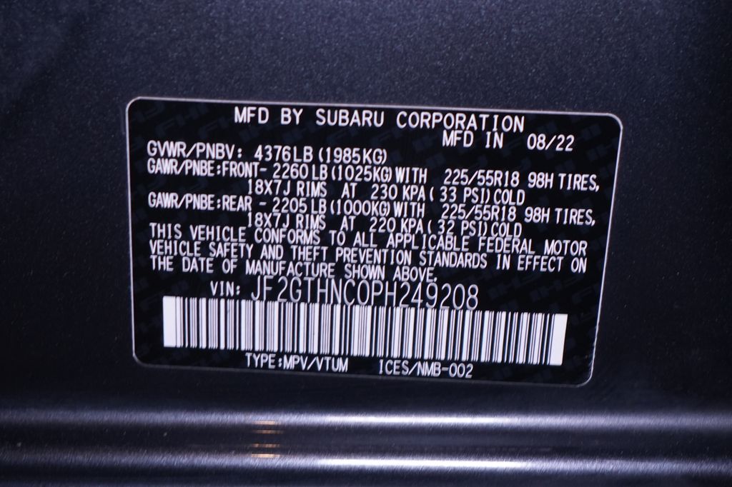 2023 Subaru Crosstrek