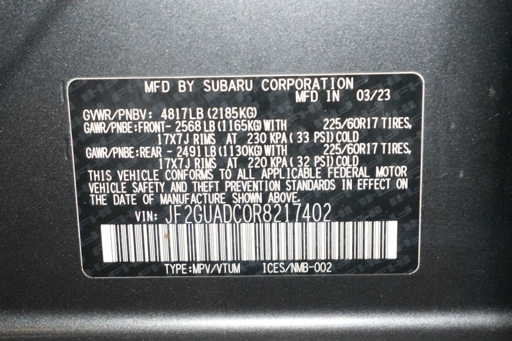 2024 Subaru Crosstrek