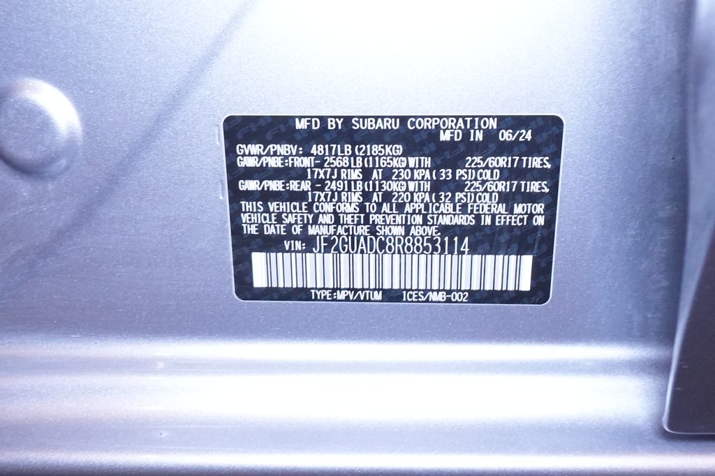 2024 Subaru Crosstrek