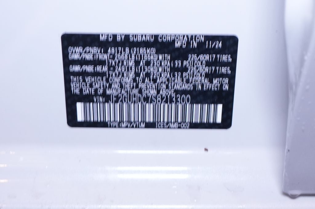 2025 Subaru Crosstrek