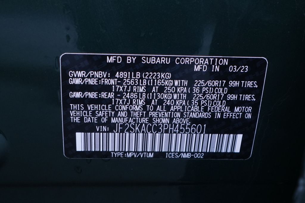 2023 Subaru Forester