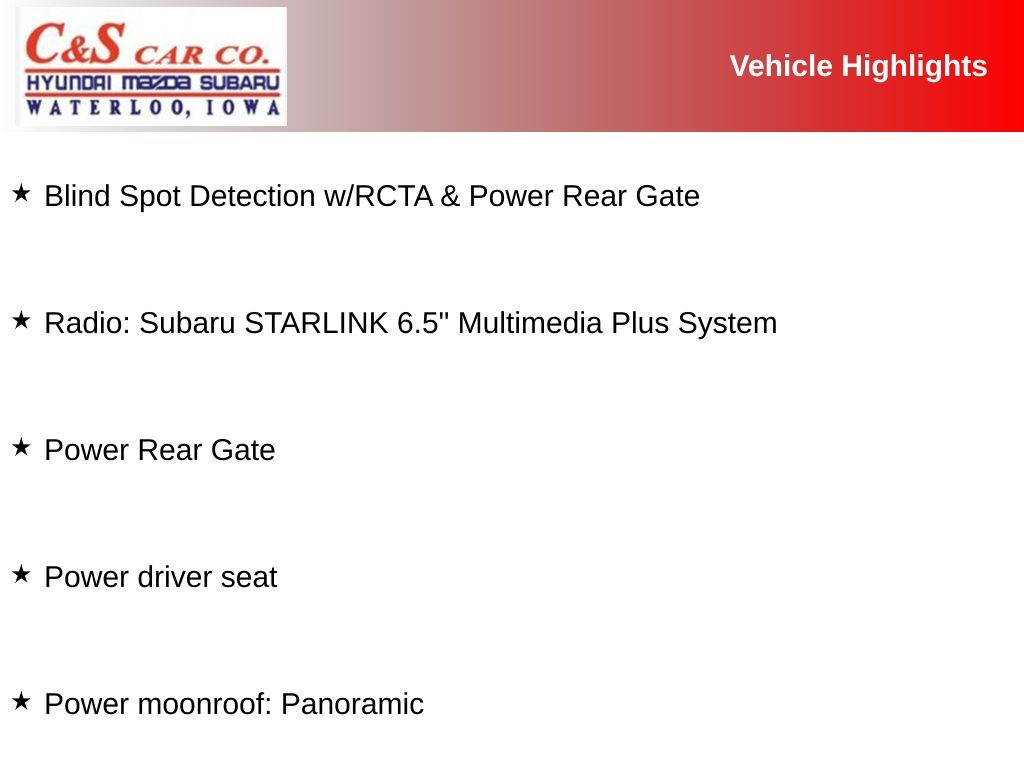 2024 Subaru Forester