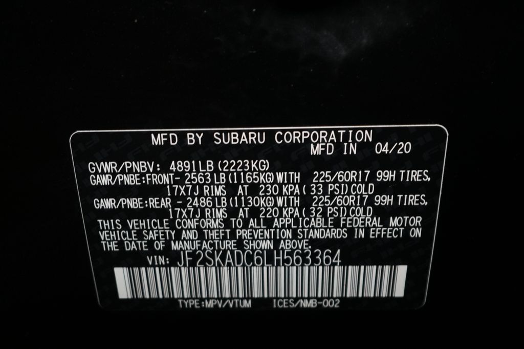 2020 Subaru Forester