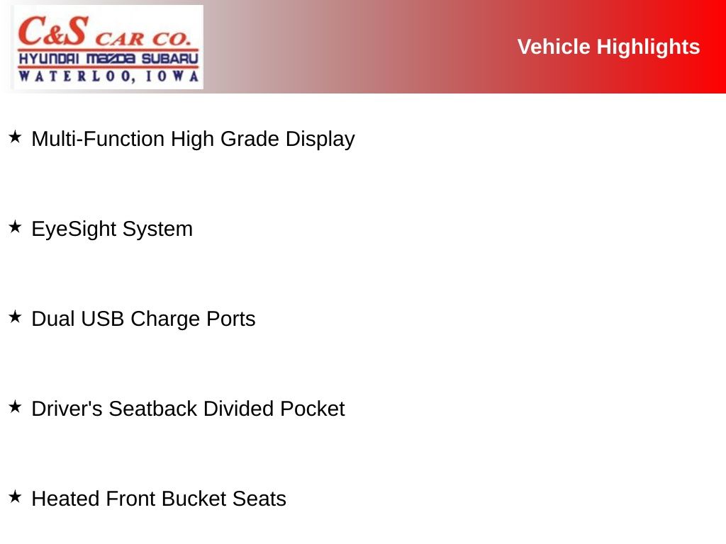 2023 Subaru Forester