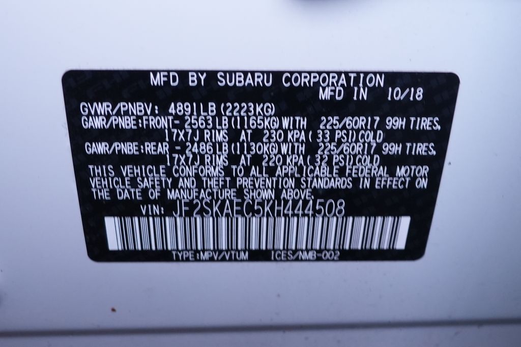 2019 Subaru Forester