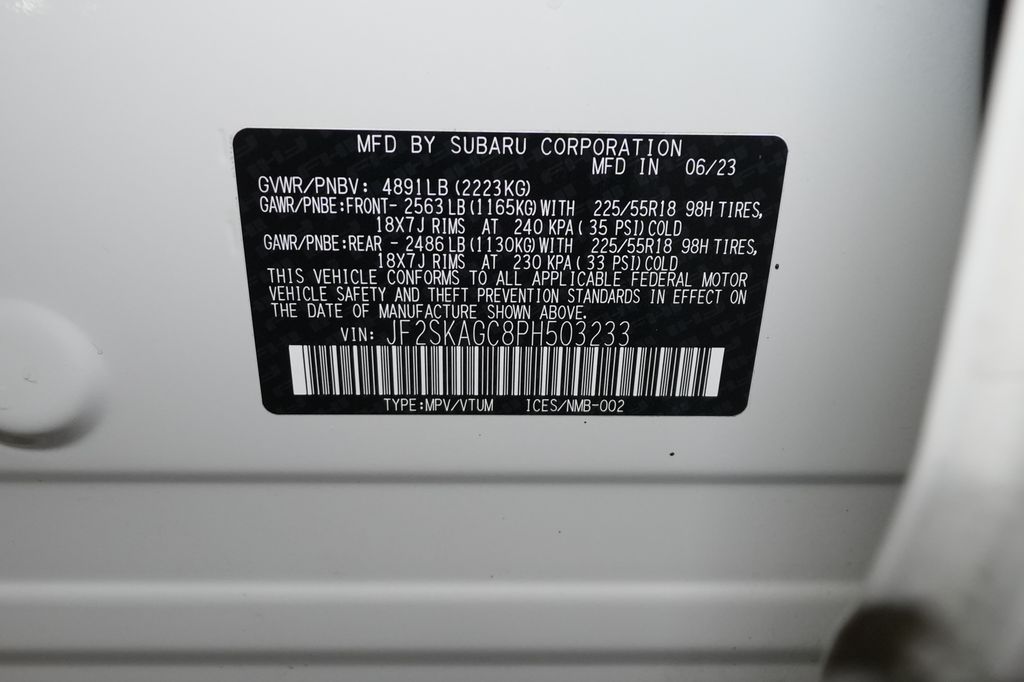 2023 Subaru Forester