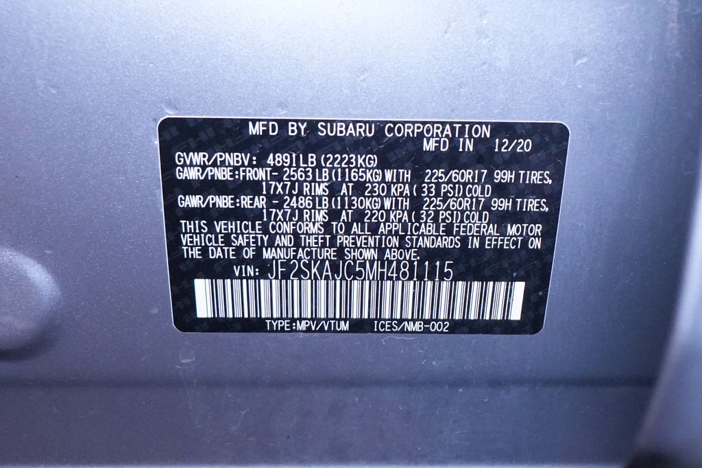 2021 Subaru Forester