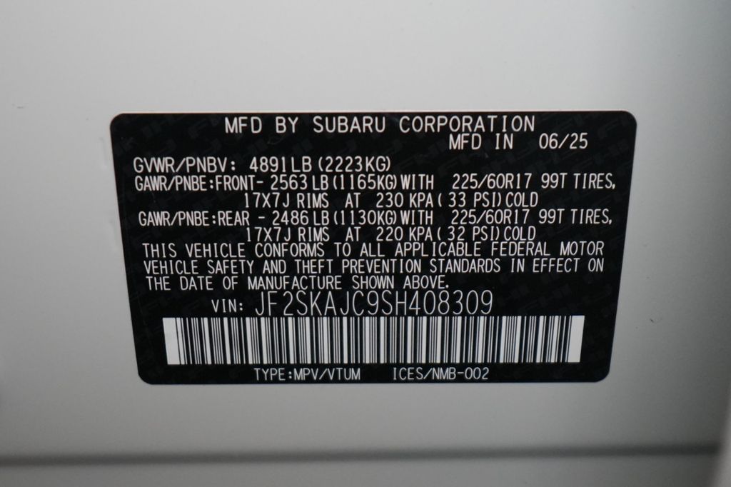 2025 Subaru Forester