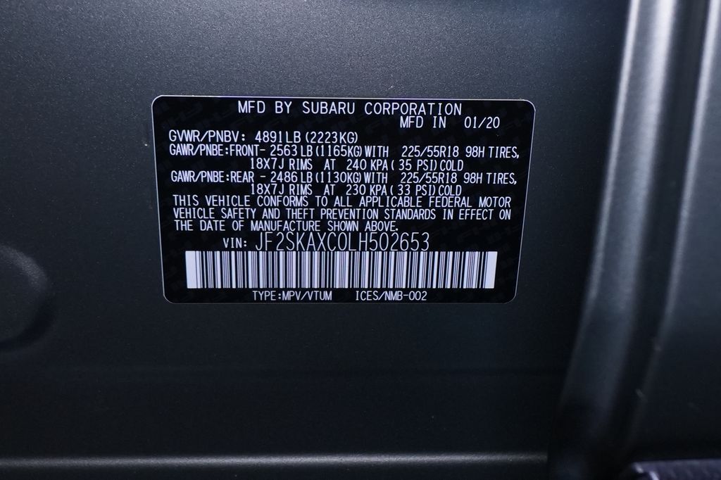 2020 Subaru Forester