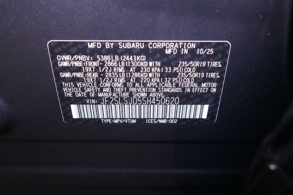 2025 Subaru Forester Hybrid
